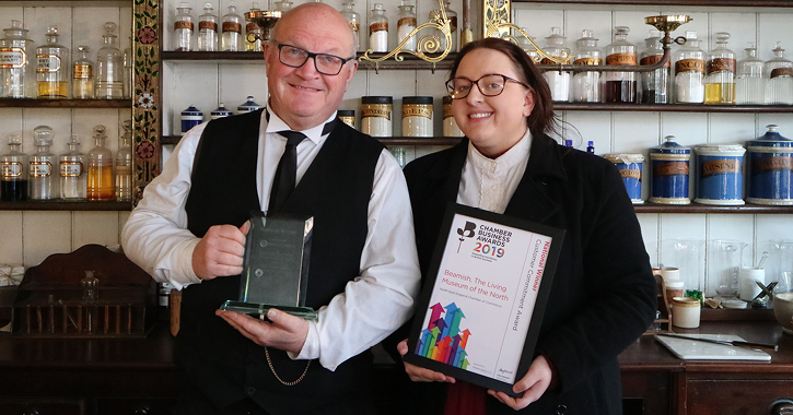 Beamish Museum wins British Chambers of Commerce Customer Commitment Award